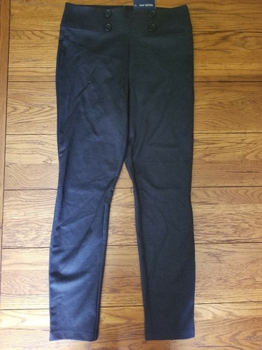 Flat Front Stretch Leggings Pants 