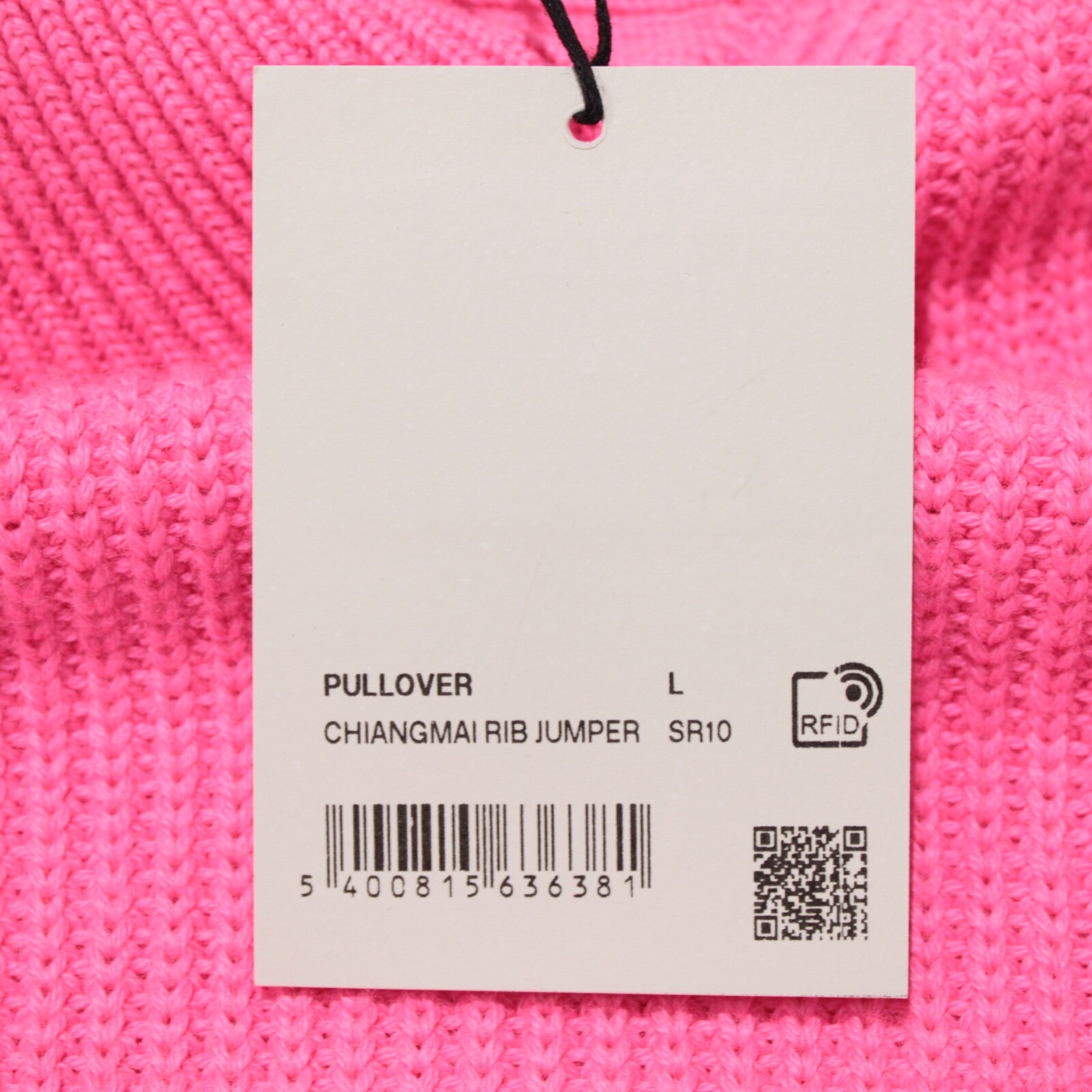 Essentiel Antwerp NWT Chiangmai Rib Jumper Sweater Size L US In Pink Wool Blend image 4