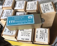 NOS Lot of 9 ITI ELECTRONICS TLC 333 Amplifier New Old Stock Vintage