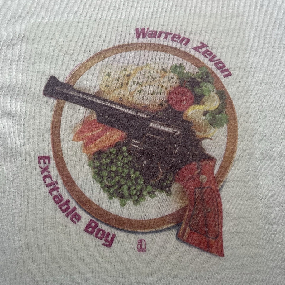 70s Warren Zevon exitable boy Tee shirt