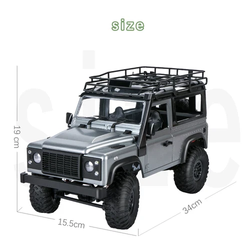 MN99S 2.4G 1:12 Scale 4WD Crawler RC Car Off Road Vehicle RTR SUV Truck Kids Toy - Picture 19 of 23