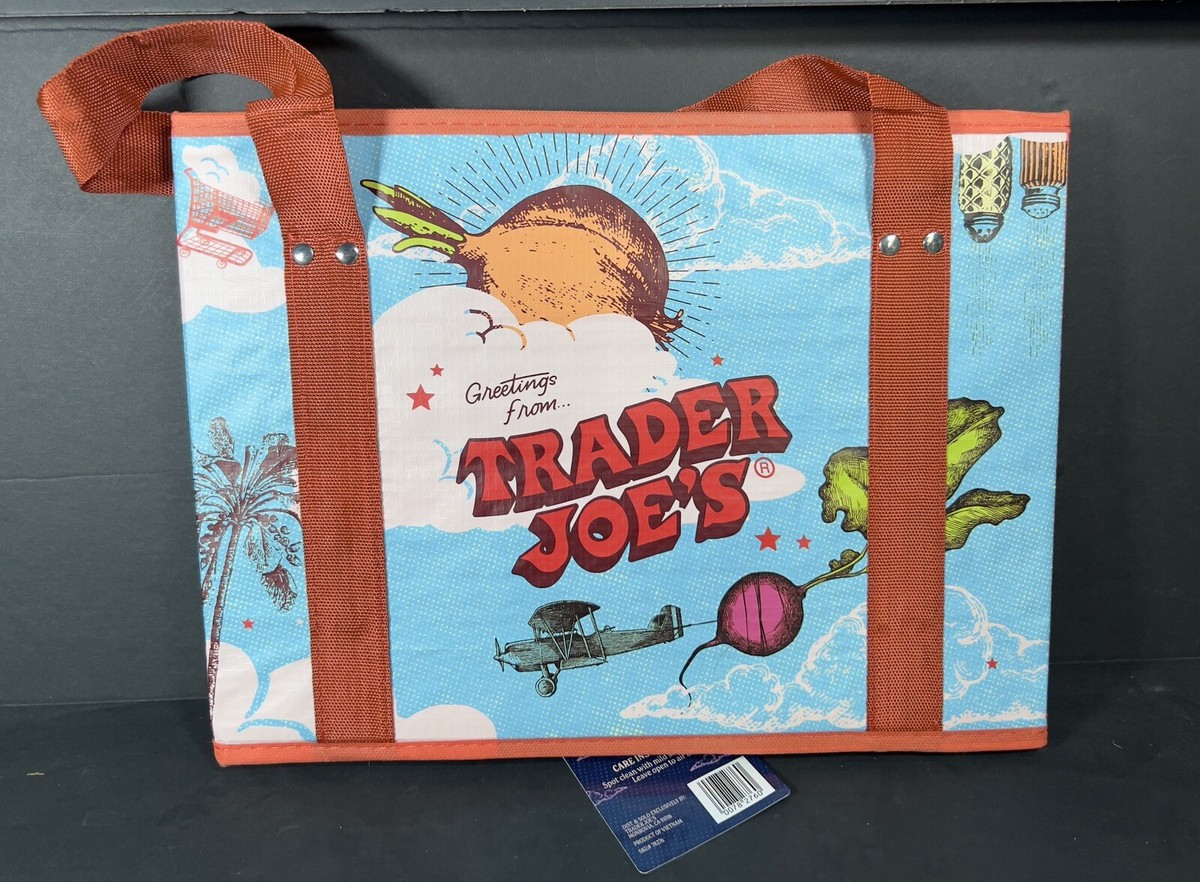 TRADER JOE'S カラフルトートバッグ ★4点セット★ 未使用品4色セット!!アメリカで即完売Trader Joe's small tote