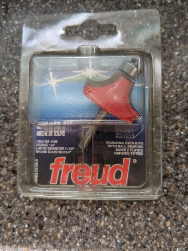Freud 34-116 Carbide Round Over Bit with 1/4" Shank