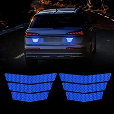 Strong Reflective Stripe Stickers for Car Bumber High-Intensity Night Blue
