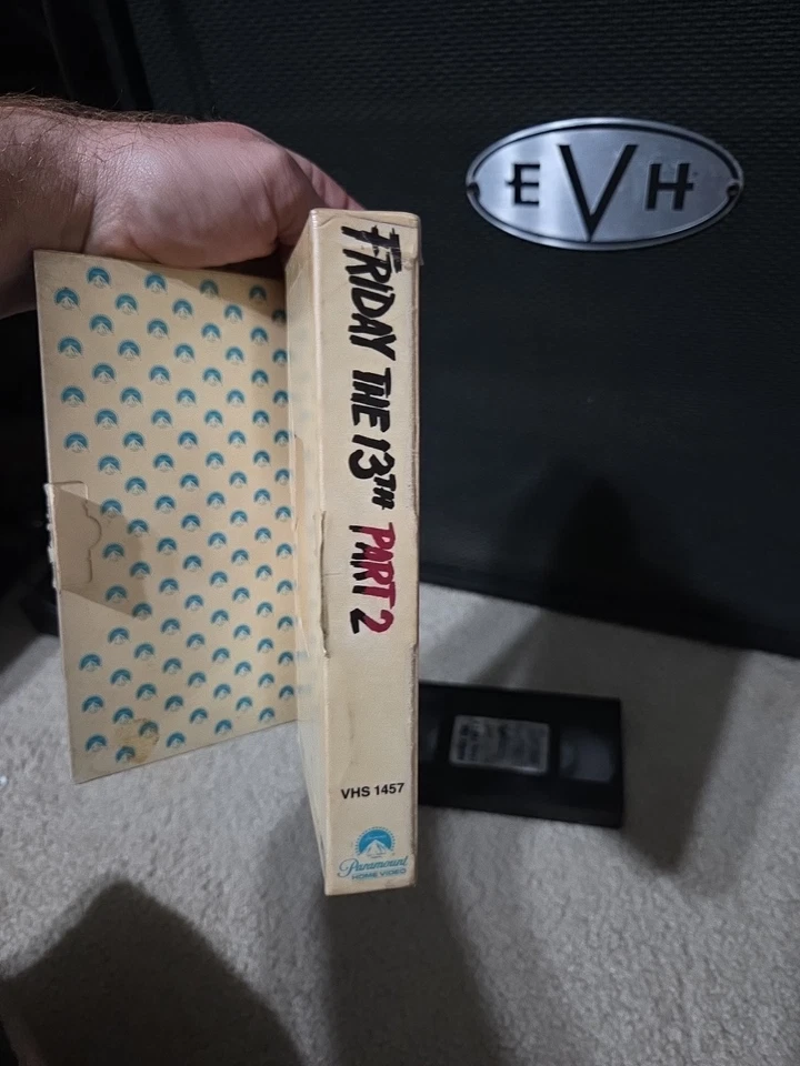 Friday The 13th Part 2 VHS 1981 'GATEFOLD' RARE VG 1st Release W/Case Paramount  Foto 4 de 4