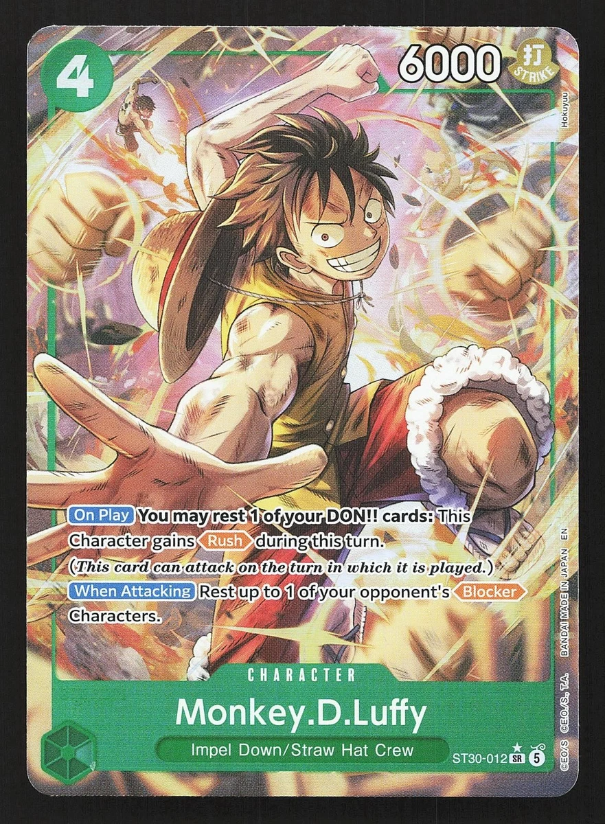 25+ Monkey.D.Luffy ST30-012 Starter Deck Ex: Luffy & Ace for sale