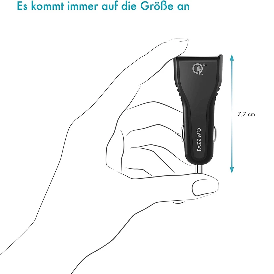 KFZ Schnell-Ladekabel USB-C 27W Adapter Ladegerät für Tablet PC iPad Pro 4 3 Air - Bild 3 von 4