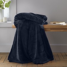 Catherine Lansfield Raschel Velvet Touch Throw 130 x 170cm 11 Colour Options