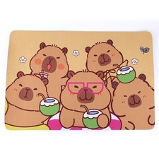 Capybara Floor Mat Non Slip Washable Rug for RV  Camper Bathroom Use - US STOCK