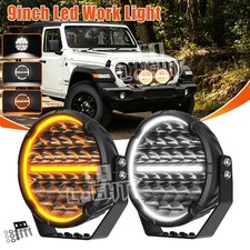 Colight 360-pro 800w 9inch Round Led Work Lights Spot Offroad Driving For Jeep