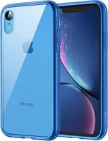 "Jetech HüLle FüR Iphone Xr 6,1\" StoßFest Transparent Blau Anti-Vergilbung"