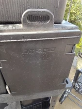 Catering Equipment, Cambro Insulated carriers w/dolly, two tier cart, hotel panh