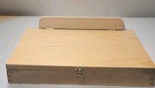 Wooden Hardwood Portable Folding Easel For Painting 13"x10" With Storage Drawer