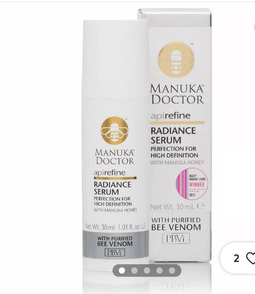 Manuka Doctor Apirefine Radiance Serum w/Manuka Honey and Purified Bee Venom 1oz - Image 3 of 3