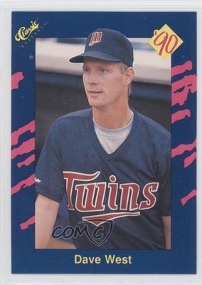1990 Classic David West Dave West #68 1s8