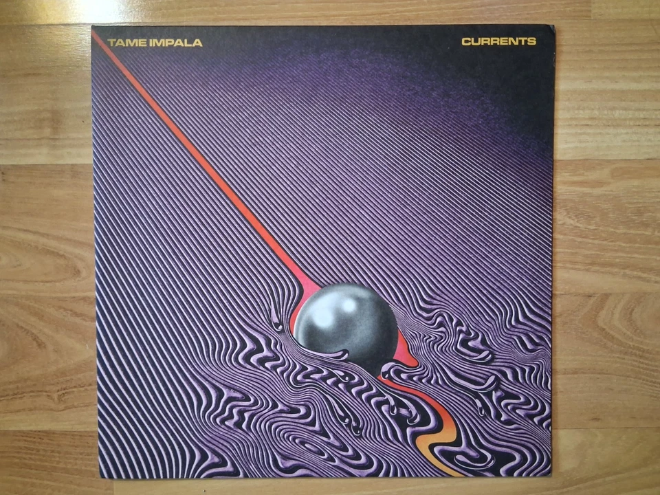Tame Impala Currents Vinyl LP 2015 Amber Translucent & Violet OOP RSD - Image 4 of 4