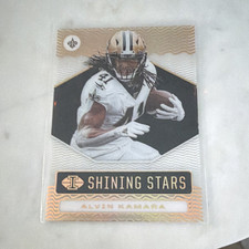 panini illusions shining stars alvin kamara new orleans saints black #ss16 32/50