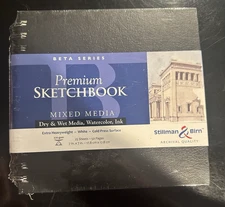 Stillman & Birn Beta Series Wirebound Sketchbook, 7" x 7", 270 gsm