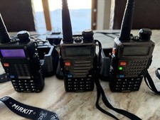 1 Baofeng UV-5R plus / 1 x UV5RE plus / 1 x MK3x dual Band Walkie Talkie Radio