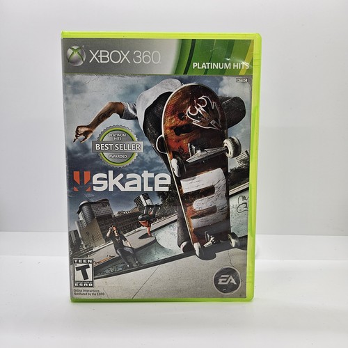 Skate 3 Xbox 360 Platinum Hits CIB Complete EA Best