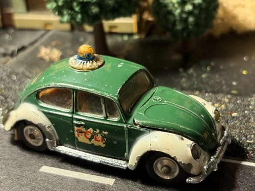 VINTAGE CORGI TOYS VOLKSWAGEN POLICE CAR  1200 SALOON.