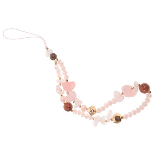 Handyriemen Fräulein Armband Mit Handyanhänger Perlen-Telefon-Charme - 第 1/12 張圖片