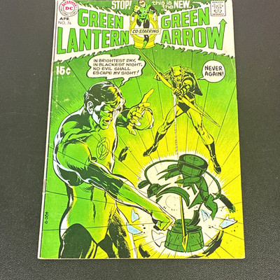 DC Comics Green Lantern #76 (Apr) Bronze Age Green Arrow co-starring