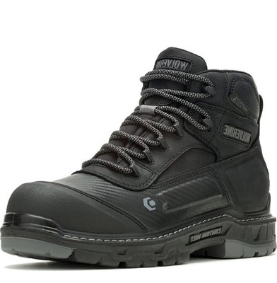 Wolverine Men's Overpass Composite Toe Waterproof Work Boots