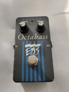 EBS OctaBass Bass Effect Pedal Early Model