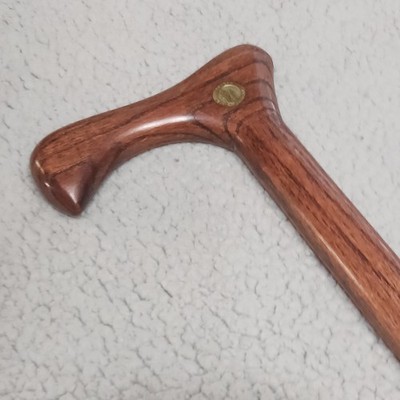 Brazos Walking Cane Twisted Oak 40'' Made in USA Handcrafted TC1-R-40 Dark Stain