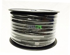 Sky High Car Audio 100' Foot BLACK CCA 4 Gauge Power/Ground Wire/Cable SHCA
