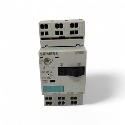 Siemens 3RV1011-1AA20 Circuit Breaker 1.1-1.6A NEW