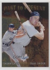 2001 Topps Chrome Past to Present Shawn Green Duke Snider #PTP6 HOF 09ai