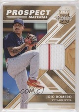 2018 Panini Elite Extra Edition Prospect Materials Gold 45/99 JoJo Romero hg6