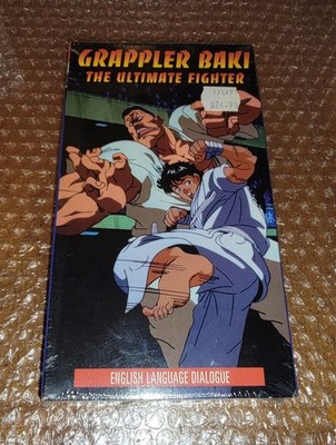 Grappler Baki The Ultimate Fighter(VHS, 1997) Brand New..