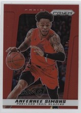 2024-25 Panini Prizm Deca Red Prizm 169/199 Anfernee Simons #7 pe8