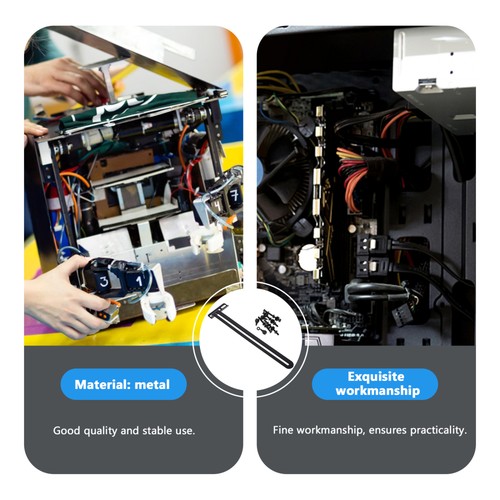 Cooling Fan Bracket Video Card Heatsink Computer Radiator Holder - Zdjęcie 8 z 12