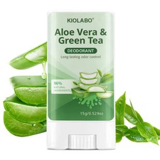 Aloe Vera & Green Tea Antiperspirant Deodorant Cream Long Lasting Sweat Control