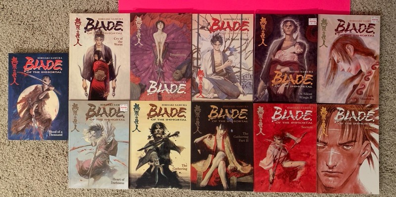 Blade of the Immortal Manga Volumes 1-11 (Dark Horse) Hiroaki Samura