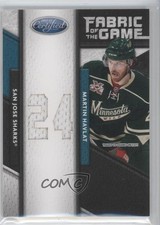 2011 Certified Fabric of the Game Materials Jersey Number 5/25 Martin Havlat c2p