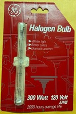 GE 19379 Halogen Type double ended Light bulb 300W,120V - NIP
