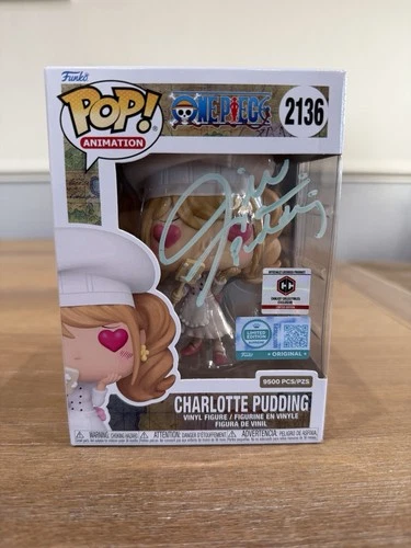 Funko Pop! One Piece: Charlotte Pudding #2136 LE9500 Signed JSA Certified