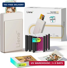 Liene Pearl N200 Pro Portable Photo Printer, Instant Mini Picture Printer for iP