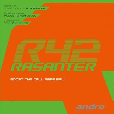 andro Table Tennis Rubber Lasanter R42 Total Balance Performance 112287