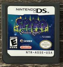 Sierra Spyro: Shadow Legacy Nintendo DS NTSC-U/C E-Everyone Spyro Series