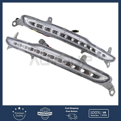 For Kia K5 Optima 2011 2012 2013 2014 Front LED Daytime Running Light DRL Lamps