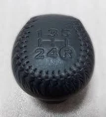 Genuine TOYOTA Celica MR2 Spyder 00-05 BLACK LEATHER SHIFT KNOB 33504-14120-C1 - Imagem 3 de 4