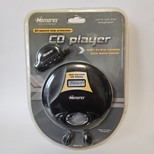 Portable CD Player Memorex with In-Line Remote  Bass Boost