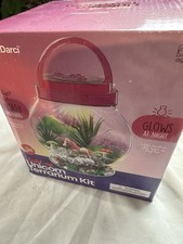 Dan Darci Light-Up Unicorn Terrarium Kit for Kids Led Girl Gift Birthday