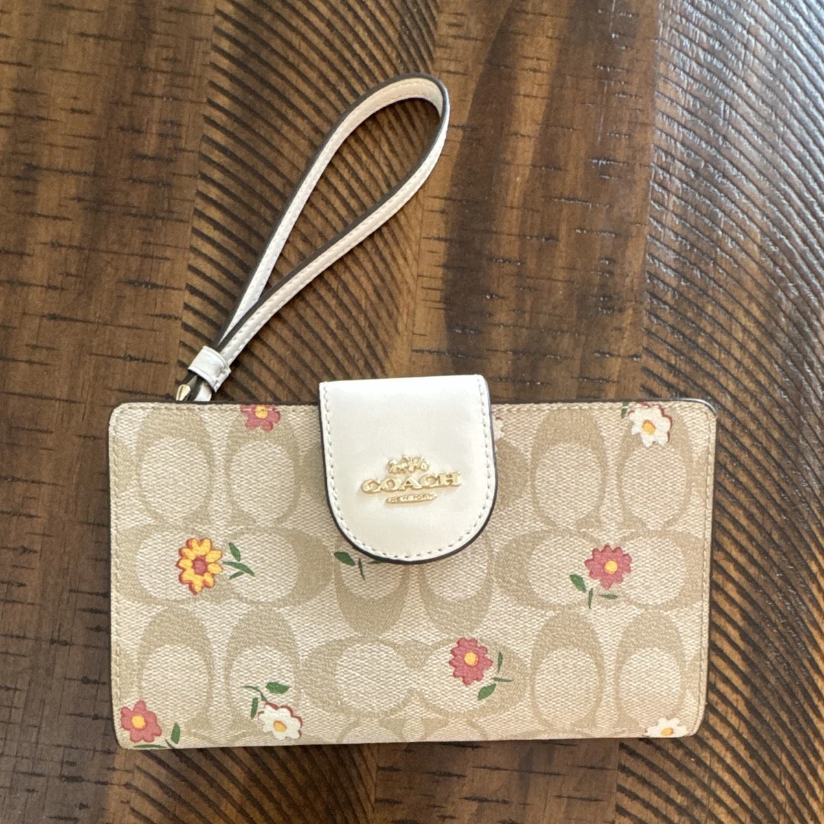 Coach White Wallets for Women for sale | eBay